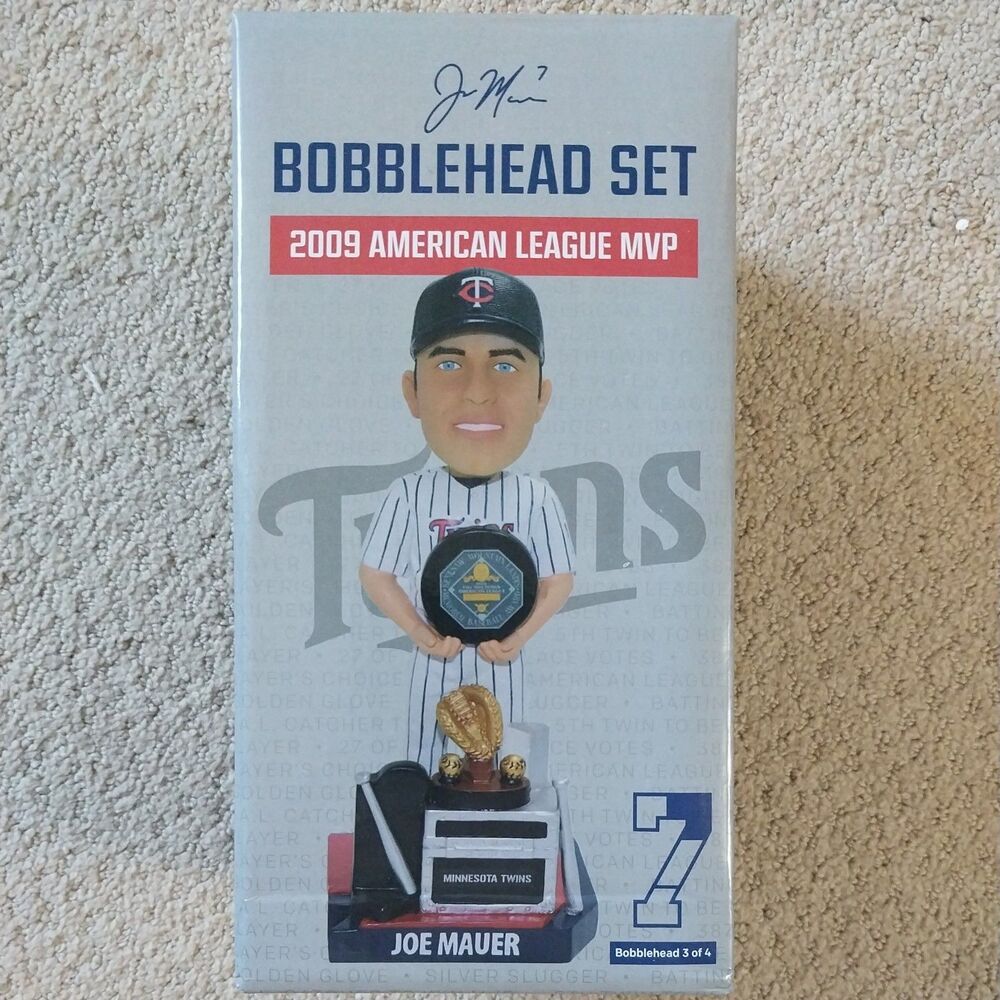 Joe Mauer Minnesota Twins MLB Draft Bobble Head - New In Box